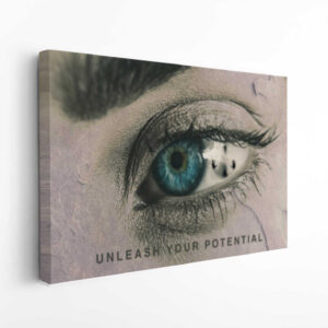 Focus On Your Goal Canvas Print Motivation Photography Wall Art