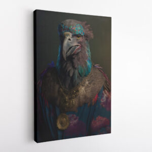 Eagle Mentor Advisor Animal Kingdom Motivation Canvas Print Wall Art