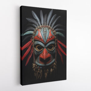 Ancestral Soul African Mask Africa Edition Canvas Wall Art Home Decoration