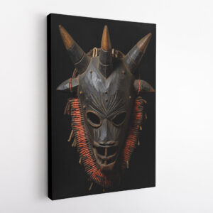 Dance of Colors African Mask Africa Edition Canvas Wall Art Home Decoration