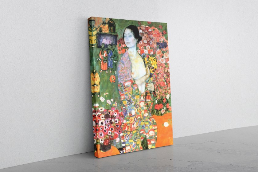 Die Tanzerin The Dancer 1916 Canvas Print Wall Art Gustav Klimt