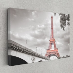 Eiffel Tower Paris French Canvas Print City Wall Art Home Decoration