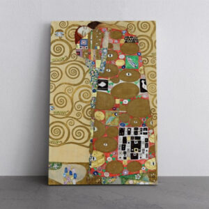 Fulfillment 1905 Reproduction Canvas Print Wall Art Gustav Klimt