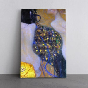 Goldfish Reproduction Canvas Print Wall Art Gustav Klimt