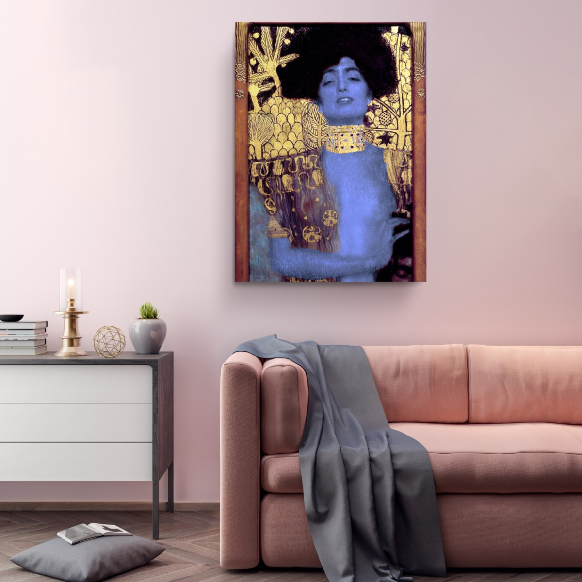 Judith I Ver 2 1901 Reproduction Canvas Print Wall Art Gustav Klimt