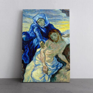 Pieta 1890 Reproduction Canvas Print Wall Art Van Gogh