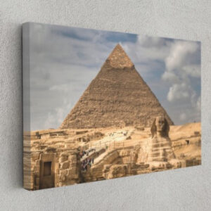 Pyramid Egypt Old Constructions Canvas Modern Art Canvas Print Wall Art
