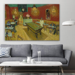 Le Café De Nuit The Night Café Reproduction Van Gogh Canvas Print Wall Art