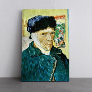 Self Portrait with Bandaged Ear Canvas Print Wall Art