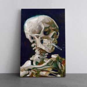The Skull Reproduction Canvas Print Wall Art Van Gogh