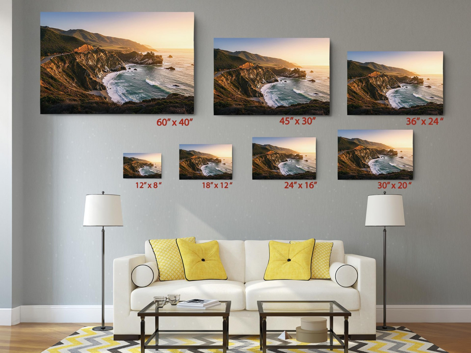 Big Sur Coast Canvas Wall Art