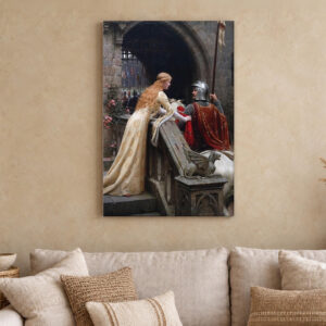 God Speed by Edmund Blair Leighton Canvas Wall Art
