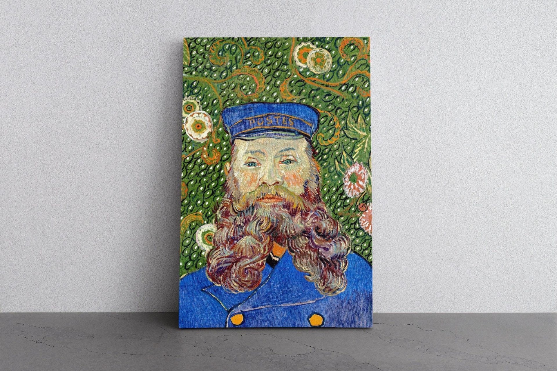 Joseph Roulin by Van Gogh Canvas Wall Art