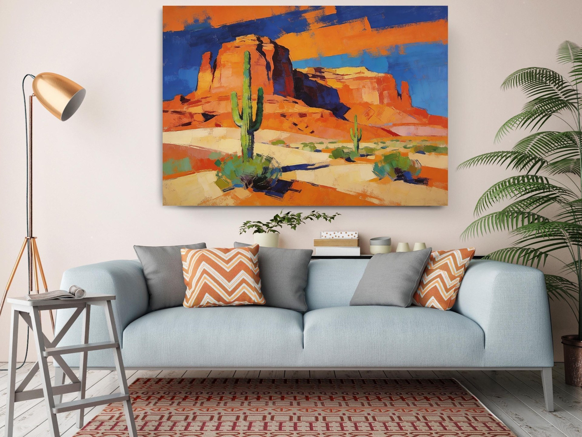 Monument Valley Desert Canvas Wall Art