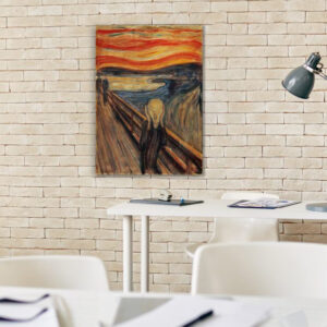 The Scream 1893 Reproduction Edvard Munch Art Canvas Print Wall Art