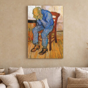 Sorrowing Old Man by Van Gogh Canvas Wall Art