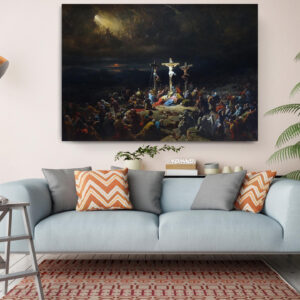 The Last Sigh of Christ by Julien Michel Gue Canvas Wall Art